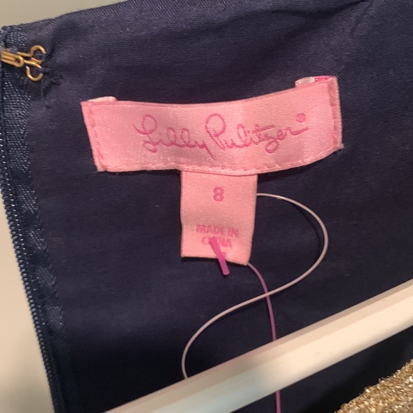 NWT! Navy Lilly Pulitzer Tana Shift size 8 dress - Picture 6 of 12
